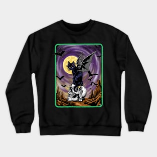 Bat Cat Crewneck Sweatshirt